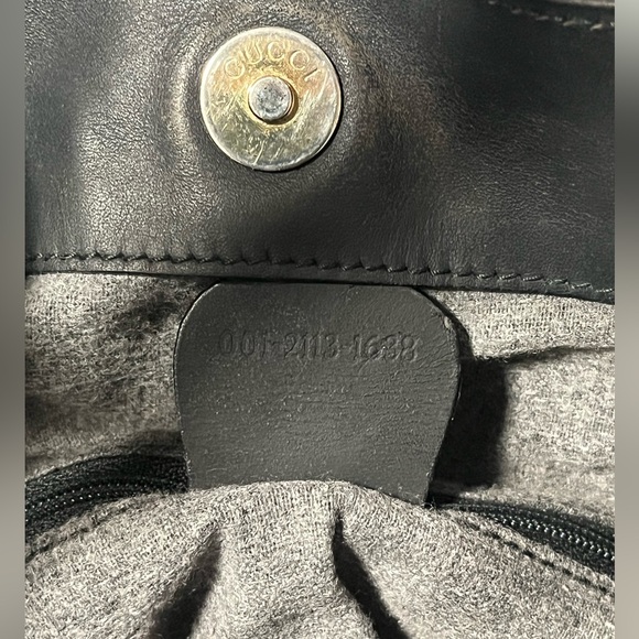 Gucci Bamboo Suede/Leather Shoulder Bag - Picture 8 of 13